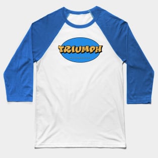 Triumph Motorcycle Baseball T-Shirt